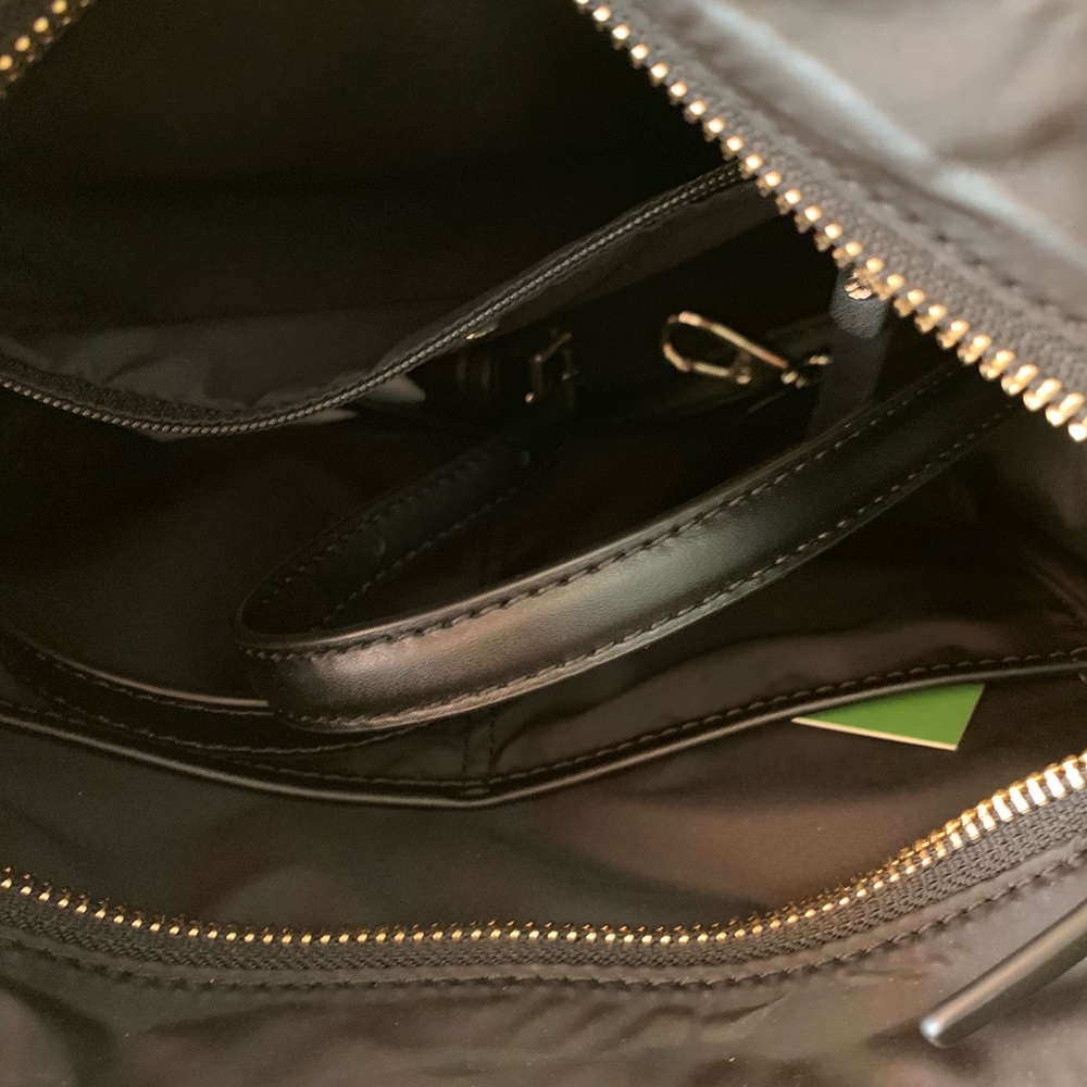 Watson lane quilted Sam kate spade black crossbody - Picture 4 of 7